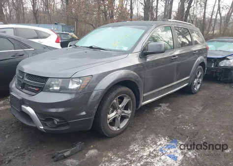 2015 Dodge Journey Crossroad из США, поврежденный, VIN 3C4PDDGG4FT740000